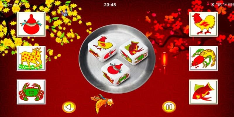 Hướng dẫn thao tác cược game bầu cua tôm cá